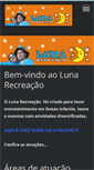 Mobile Screenshot of lunarecreacao.webnode.com.br