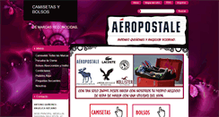 Desktop Screenshot of camisetasaereopostal.webnode.es