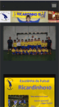 Mobile Screenshot of escolinhafutsalricardinho10.webnode.com.br