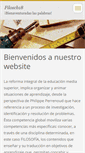 Mobile Screenshot of filoscb18.webnode.mx