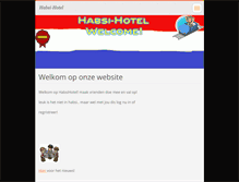 Tablet Screenshot of habsihotel.webnode.nl