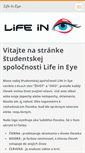 Mobile Screenshot of lifeineye.webnode.sk