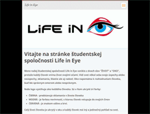 Tablet Screenshot of lifeineye.webnode.sk