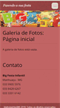Mobile Screenshot of bigfestainfantil.webnode.com.br