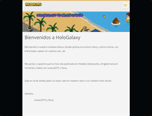 Tablet Screenshot of hologalaxy.webnode.es