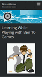 Mobile Screenshot of enjoyingben10games.webnode.com