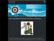 Tablet Screenshot of enjoyingben10games.webnode.com