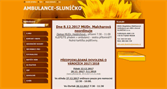 Desktop Screenshot of amb-slunicko.webnode.cz