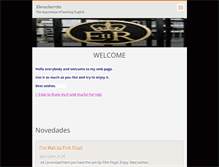 Tablet Screenshot of elenacharrita.webnode.es