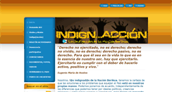 Desktop Screenshot of indign-accion-pr.webnode.es