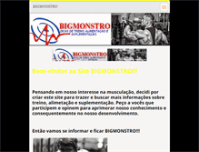 Tablet Screenshot of bigmonstro.webnode.com.br