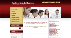 Desktop Screenshot of escuelanormaldesanluisdelpalmar.webnode.es