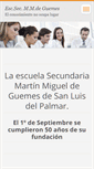 Mobile Screenshot of escuelanormaldesanluisdelpalmar.webnode.es