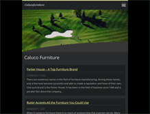 Tablet Screenshot of calucofurniture.webnode.com