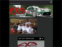 Tablet Screenshot of exe-rallyteam.webnode.cz