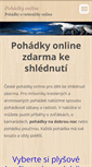 Mobile Screenshot of pohadky-online.webnode.cz