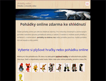 Tablet Screenshot of pohadky-online.webnode.cz