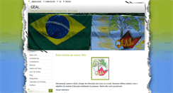 Desktop Screenshot of gealeducacaoambientalemloco.webnode.com.br