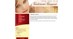 Desktop Screenshot of kadernictvi-nova-paka.webnode.cz