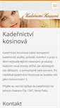 Mobile Screenshot of kadernictvi-nova-paka.webnode.cz