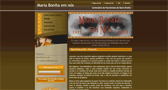 Desktop Screenshot of mariabonitaemnos.webnode.com.br