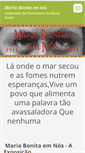 Mobile Screenshot of mariabonitaemnos.webnode.com.br