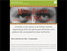 Tablet Screenshot of mariabonitaemnos.webnode.com.br