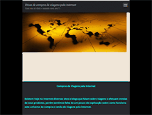 Tablet Screenshot of compreonlinesuaviagem.webnode.com.br