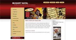 Desktop Screenshot of musiartnatal.webnode.com.br