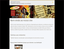Tablet Screenshot of musiartnatal.webnode.com.br