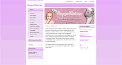 Desktop Screenshot of espacomaterna.webnode.com.br