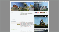 Desktop Screenshot of bardejovpresovstaralubovna.webnode.sk