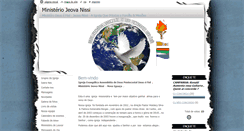 Desktop Screenshot of ministeriojeovanissi.webnode.com.br