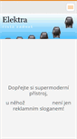 Mobile Screenshot of elektra-cz.webnode.cz
