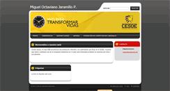 Desktop Screenshot of migueloctaviano.webnode.com.co