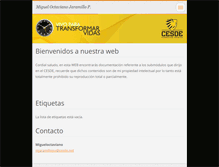 Tablet Screenshot of migueloctaviano.webnode.com.co