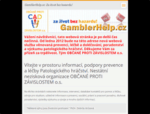Tablet Screenshot of gamblerhelp.webnode.cz