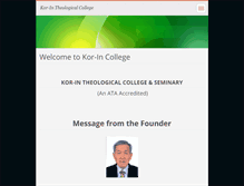 Tablet Screenshot of korincollege.webnode.com