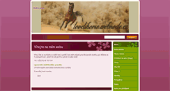 Desktop Screenshot of lovelihorse.webnode.cz