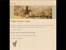 Tablet Screenshot of lovelihorse.webnode.cz