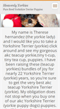 Mobile Screenshot of heavenlyyorkies.webnode.com