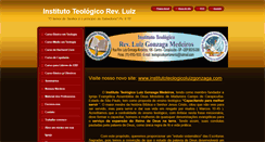 Desktop Screenshot of institutoteologicorlgmedeiros.webnode.com.br