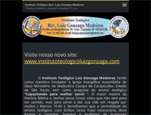 Tablet Screenshot of institutoteologicorlgmedeiros.webnode.com.br