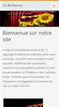 Mobile Screenshot of lasarbacane.webnode.fr