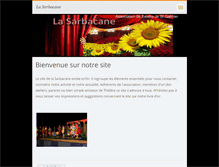 Tablet Screenshot of lasarbacane.webnode.fr