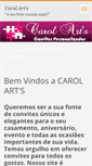 Mobile Screenshot of carolartsconvites.webnode.com.br