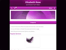 Tablet Screenshot of elizrose.webnode.com