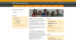 Desktop Screenshot of mcpromotions.webnode.nl