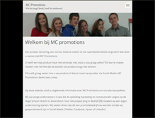 Tablet Screenshot of mcpromotions.webnode.nl