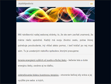 Tablet Screenshot of anjelskiposlovia.webnode.sk